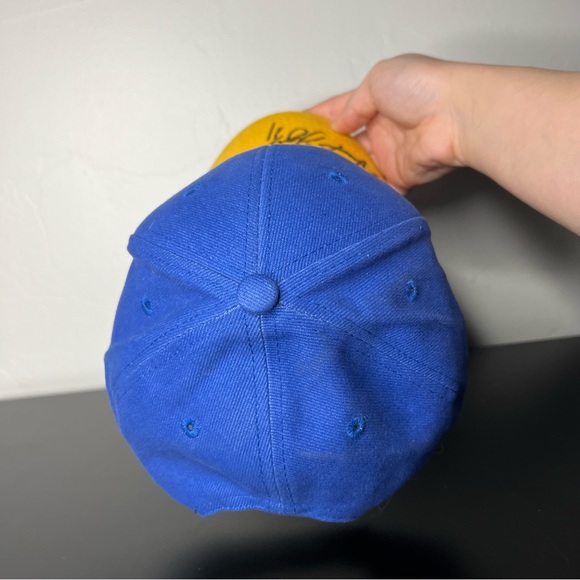 AUTOGRAPHED Golden State Warriors Adonal Foyle Rare Hat Collectors Item NEW - Picture 7 of 12